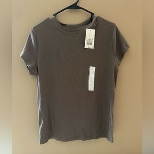Women's Short Sleeve Tee in Brown